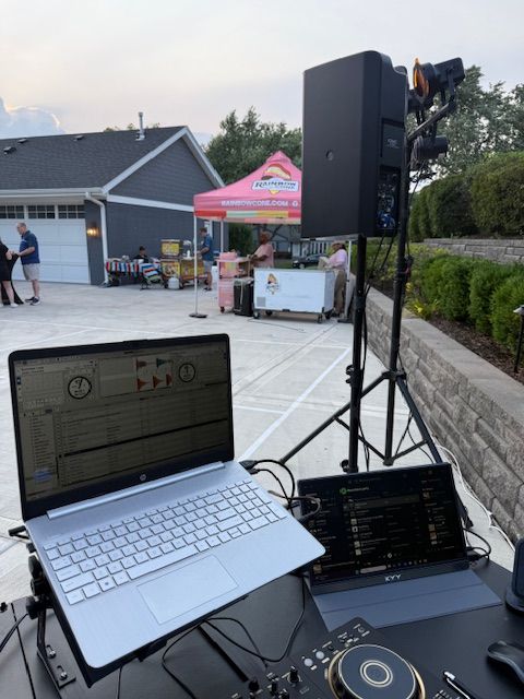 A 50th birthday with tacos, ice cream, and a DJ.